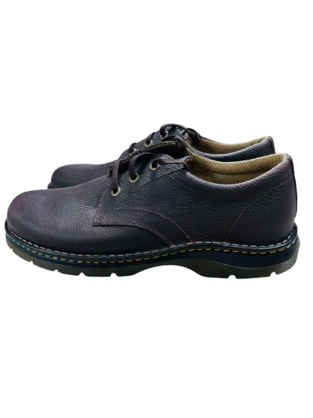 Dr. Martens Ordell Brown Leather Shoes 14 Men Work Office Streetwear
